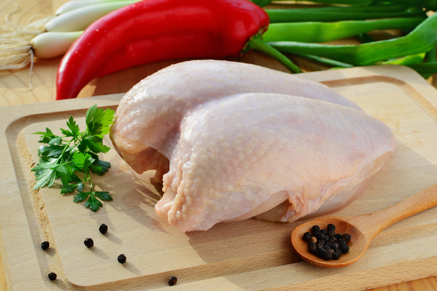 Chicken Breast - Bone-In & Skin-On