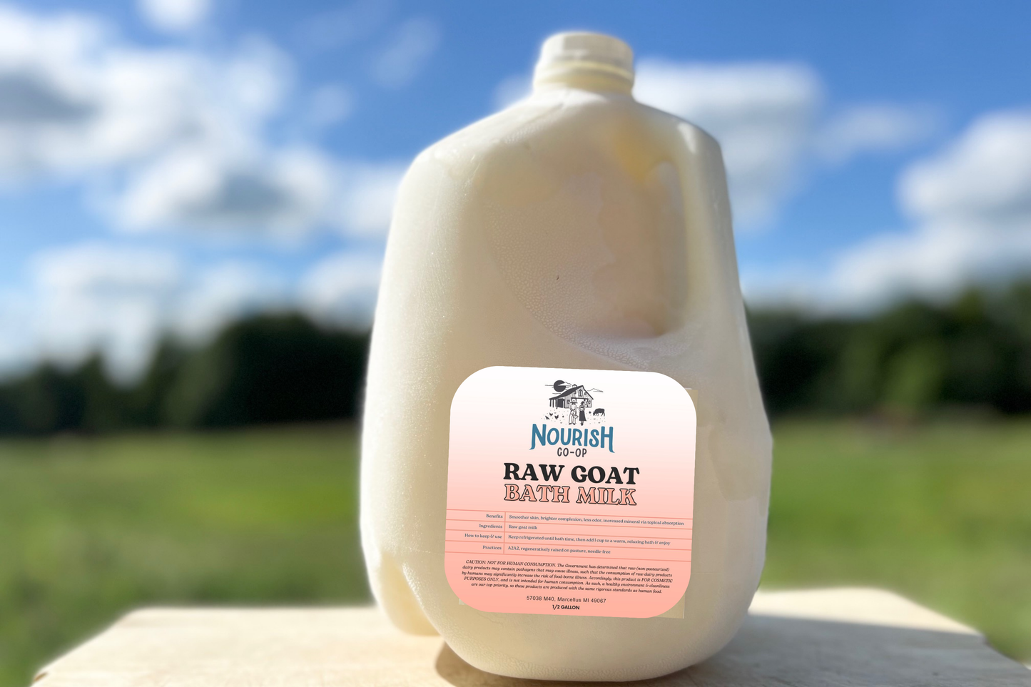 Raw Goat Milk