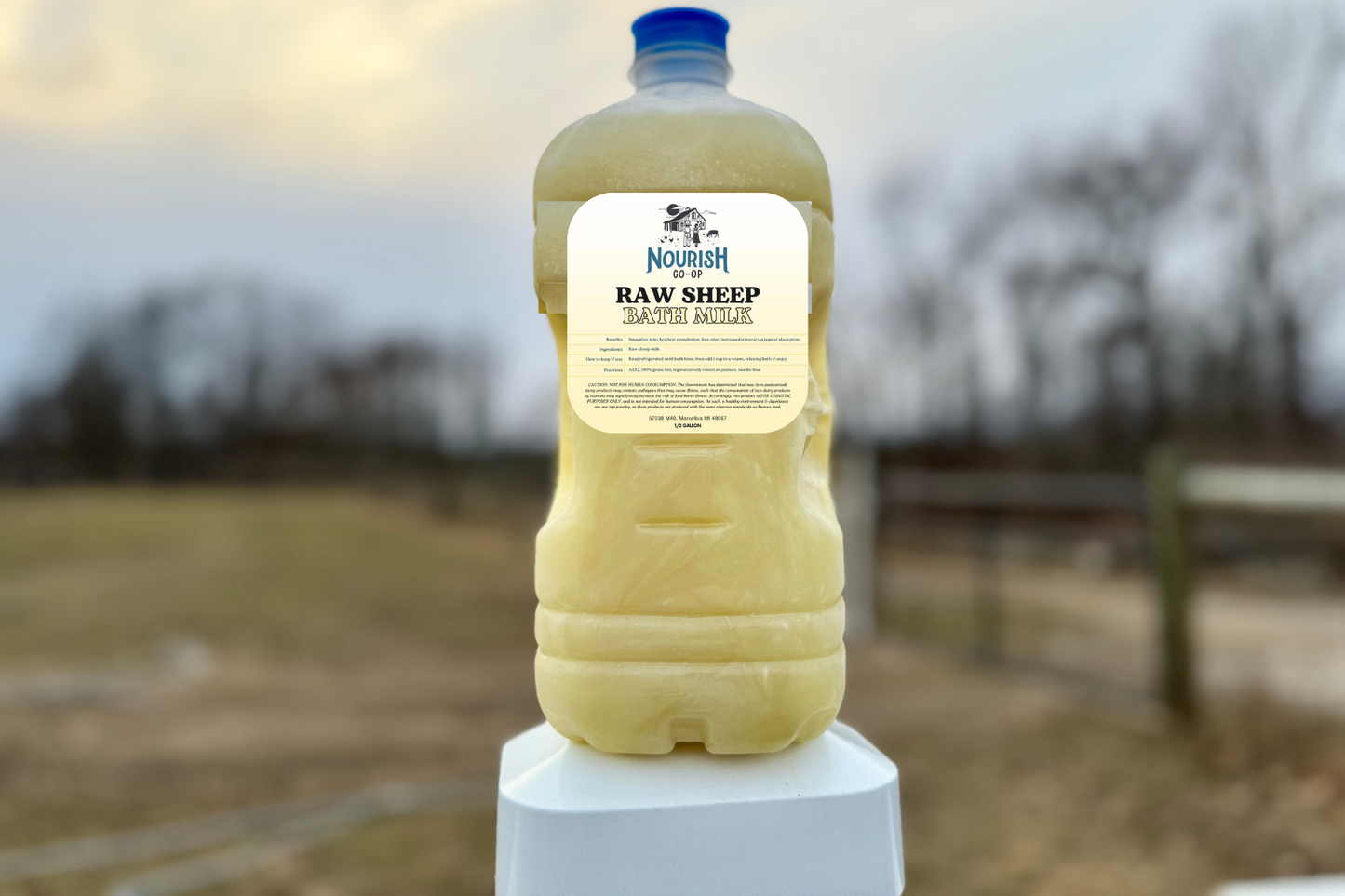 Raw Sheep Milk